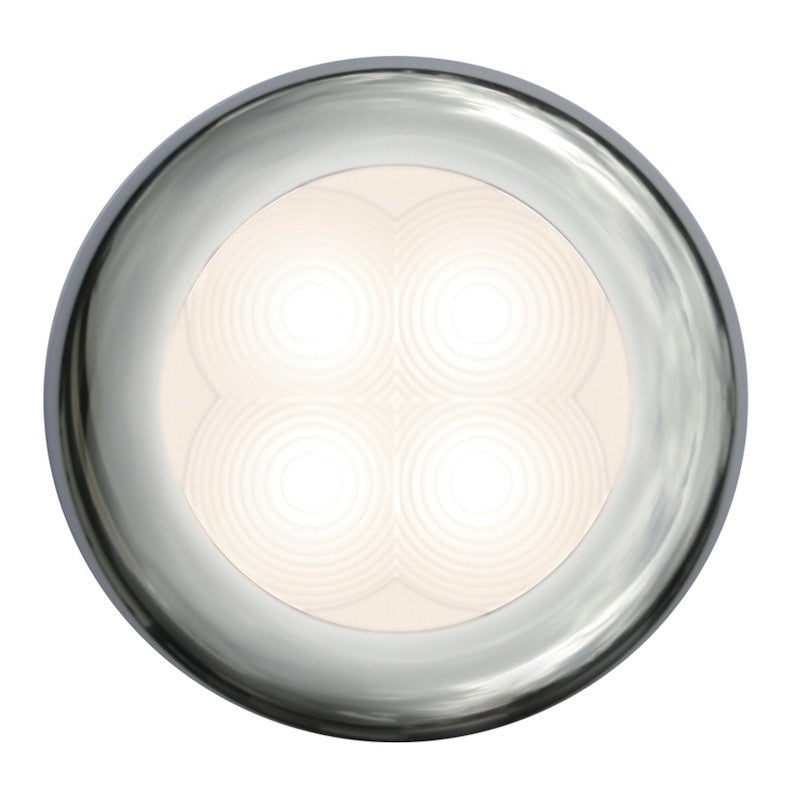 Hella Courtesy Lamp Rnd Wwht Md24 Ss Rim 2Xt 980501721