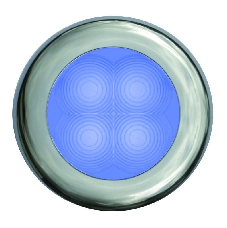 Hella COURTESY Lamp RND BLUE MD12 SS RIM 2XT 980502221
