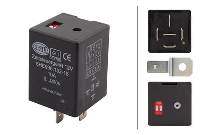 Hella Timer Control 12V 5Pin 0900S Delay On 996152151