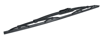 Hella Wiper Blade, Standard, Black Steel Frame, Black Rubber Blade, 20 In.