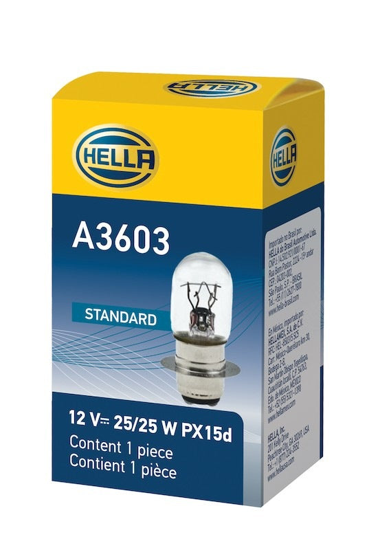 Hella Bulb 3603 12V 25/25W Px15D T6 A3603