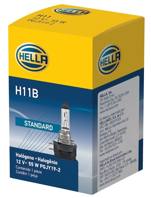Hella Bulb H11B 12V 55W Pgjy192 H11B