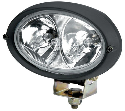 Hella Oval 100 Double Beam Halogen Work Lamp 12V - Long Range