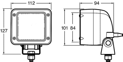 Hella Worklight 1Ga H15506081