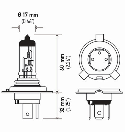 Hella H4130/90WTB