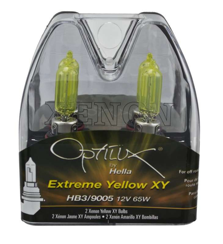 Hella Yellow Bulb, Optilux HB3 9005 12V/65W XY Xenon