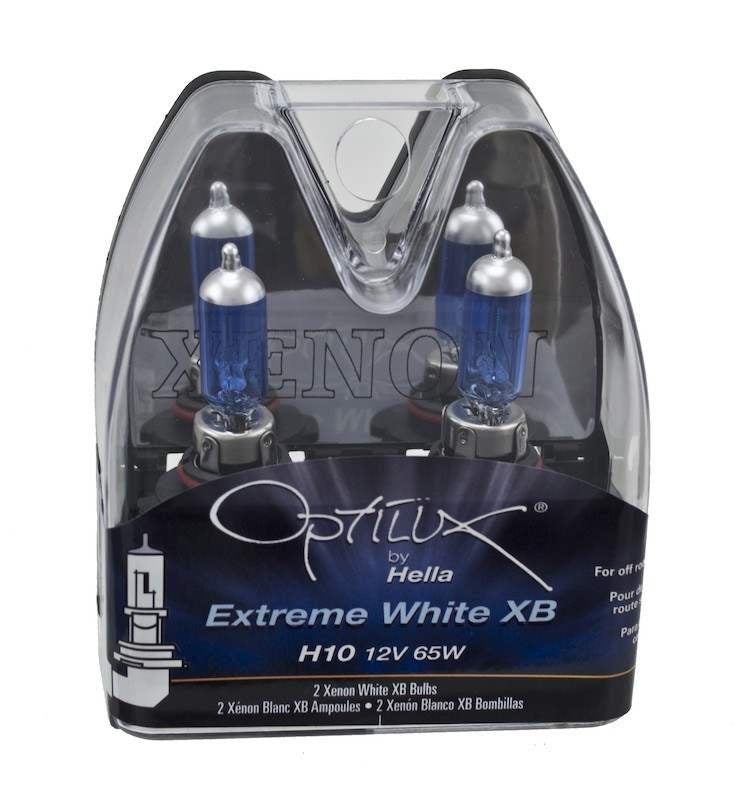 Hella Optilux Extreme White Bulb XB H10 12V 65W Xenon (Pair)