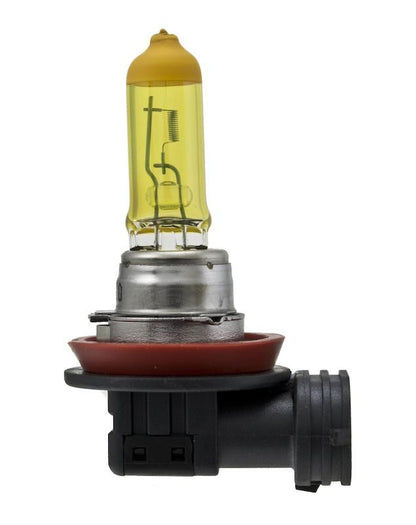 Hella Light Bulb for Driving/ Fog, Optilux (R), H11, Yellow, 55 Watt, Set