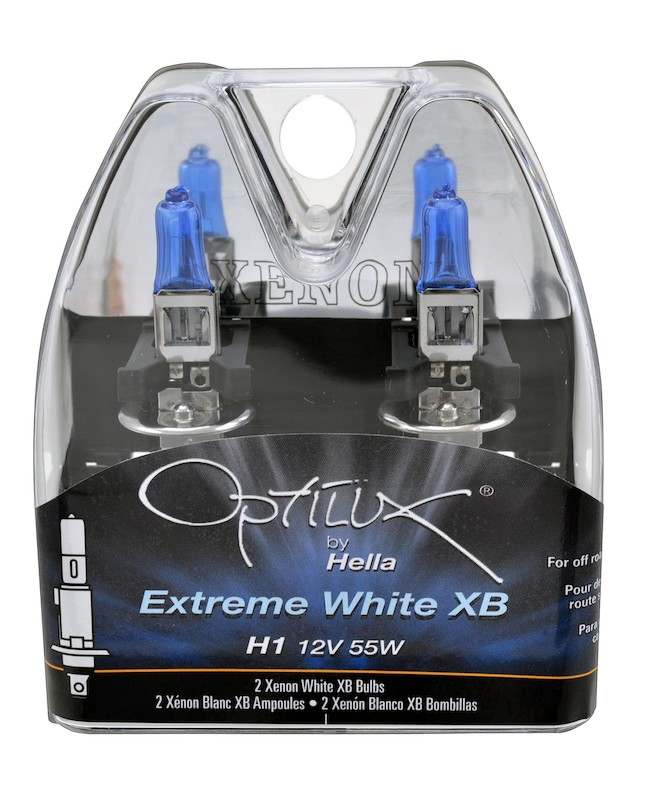 Hella Bulb H1 12V 55W Xen Wht Xb (2) H71071242