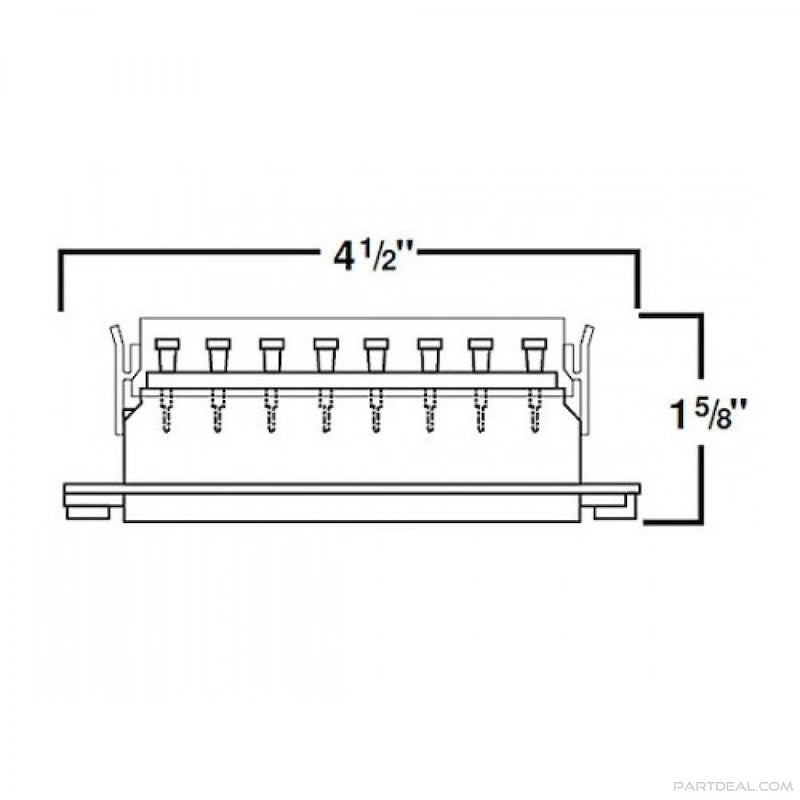 Hella Fuse Box 8 Way Axial Single H84960101