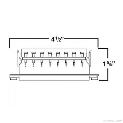 Hella Fuse Box 8 Way Axial Single H84960101