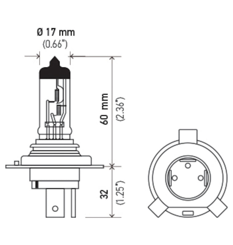 Hella Headlight Bulb HS1