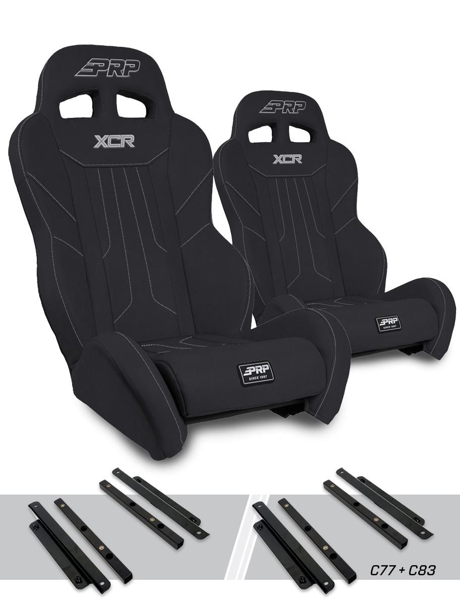 PRP Seats PRP Polaris General XCR Suspension Seats Kit  A8001-PORXP-C83-201