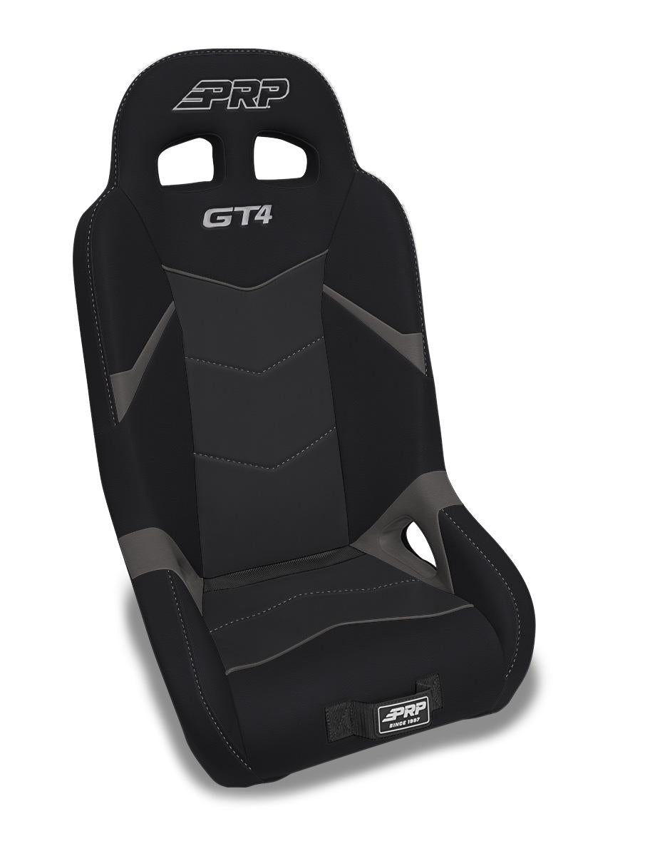 PRP Seats PRP 15-23 Polaris RZR XP4 1000 GT4 Rear Suspension Seat - Black/Gray AU63008-POR1K-203