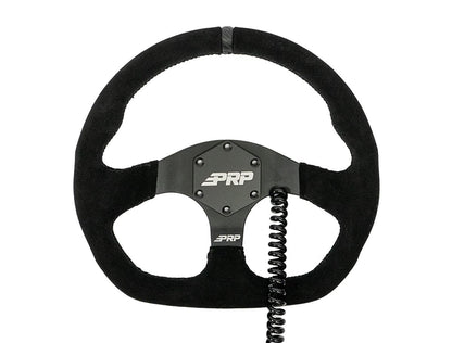 PRP Seats PRP Heated Comp-R Suede Steering Wheel - Black G250-H