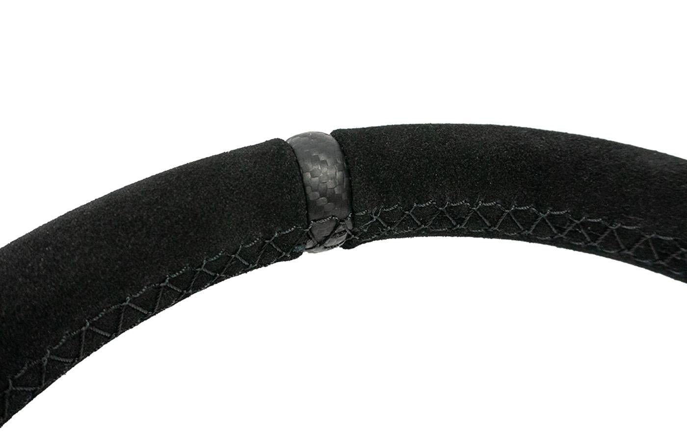 PRP Seats PRP Heated Comp-R Suede Steering Wheel - Black G250-H