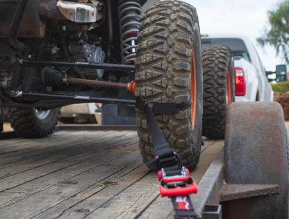 SpeedStrap 1 1/2In UTV Through the Wheel Tie-Down - Black (Pair of 2) 15240-2