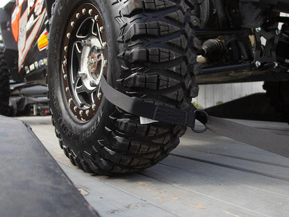SpeedStrap 1 1/2In UTV Through the Wheel Tie-Down - Black (Pair of 2) 15240-2