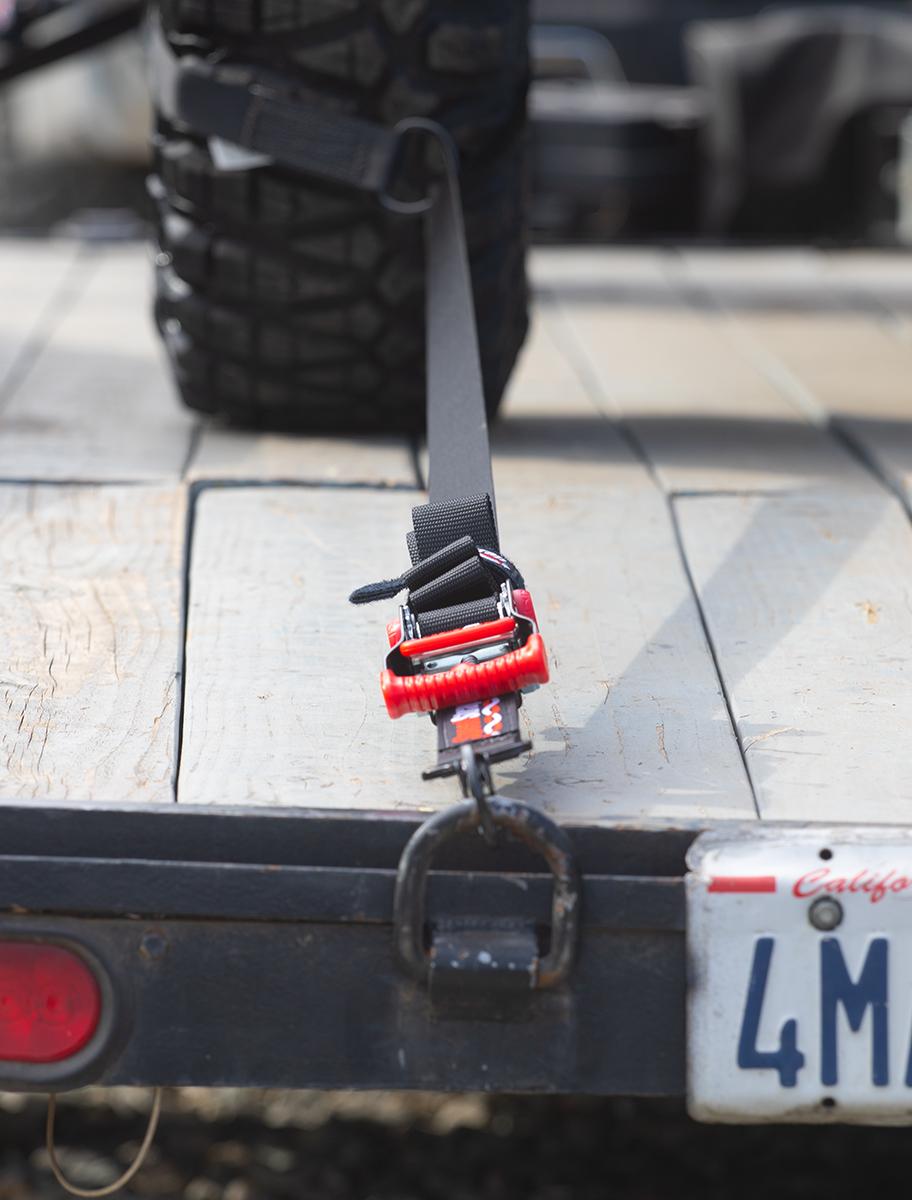 SpeedStrap 1 1/2In UTV Through the Wheel Tie-Down - Black (Pair of 2) 15240-2