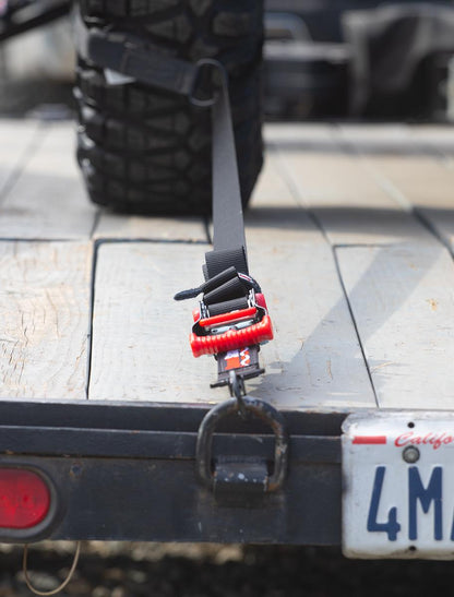 SpeedStrap 1 1/2In UTV Through the Wheel Tie-Down - Black (Pair of 2) 15240-2