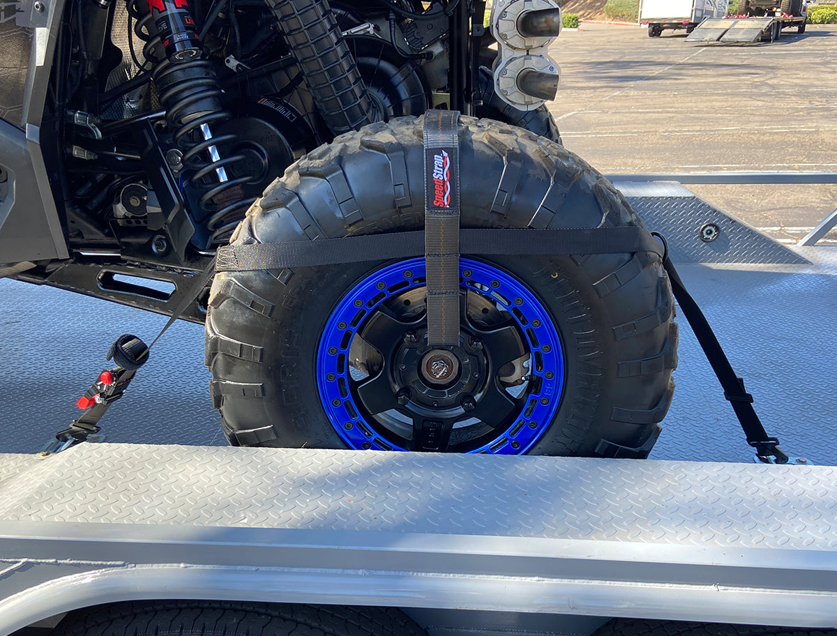 SpeedStrap UTV Tire-Bonnet - Black 16600
