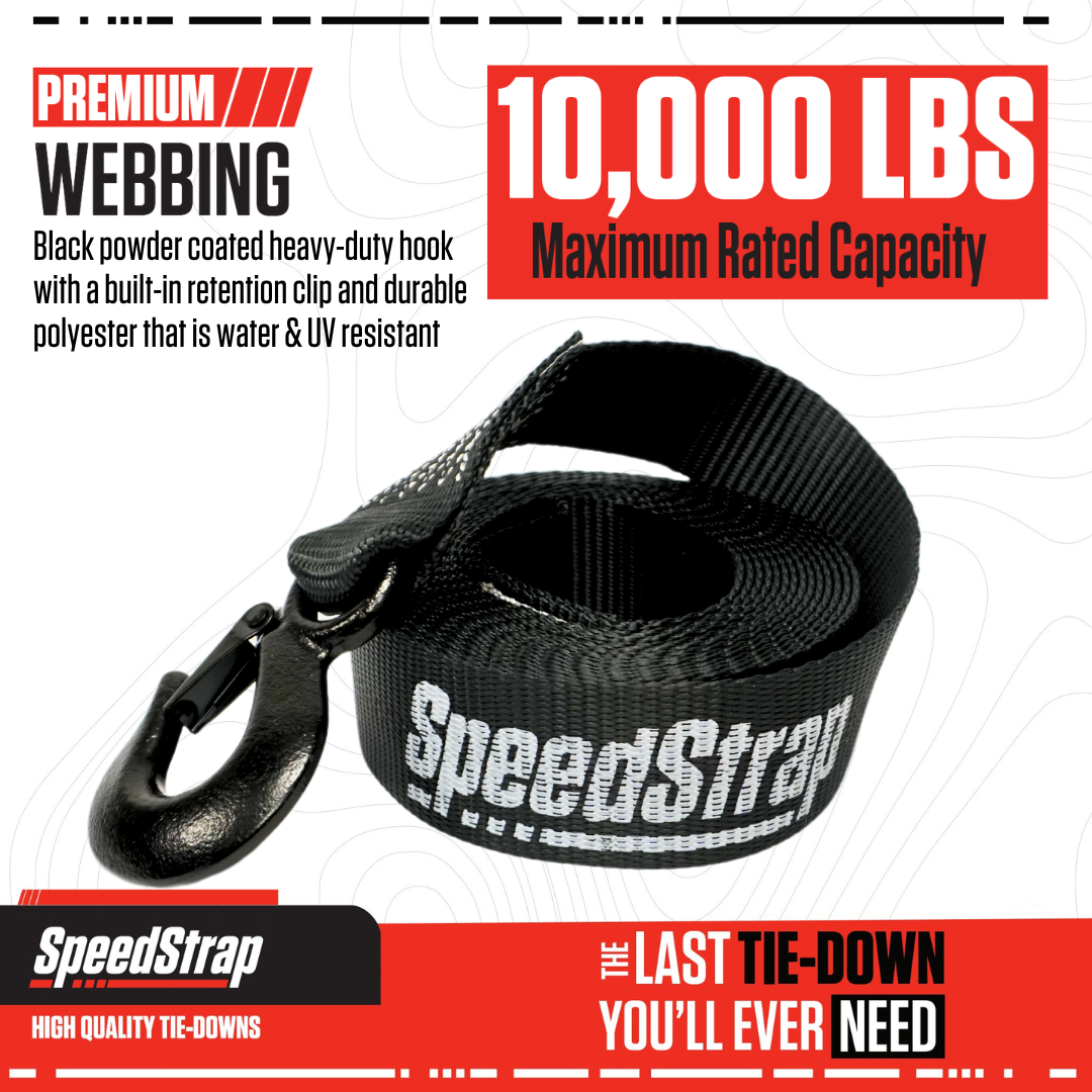 SpeedStrap 2in x 20ft Boat Winch Strap 28702-WS