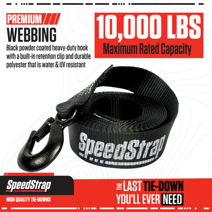 SpeedStrap 2in x 20ft Boat Winch Strap 28702-WS