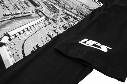 HPS Performance The Streets of Long Beach Aerial View T-Shirt, Black