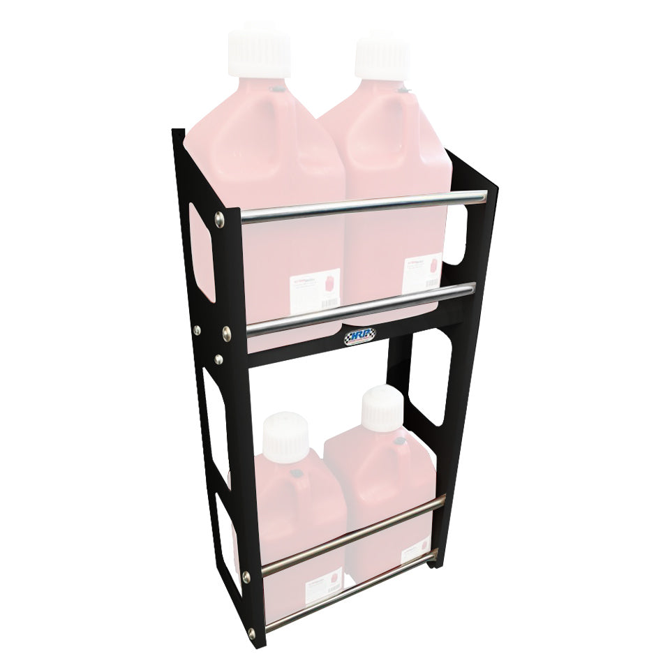Hepfner Racing Products Jug Rack 4 Position Black Storage/Organizers Shop/Trailer Organizers main image