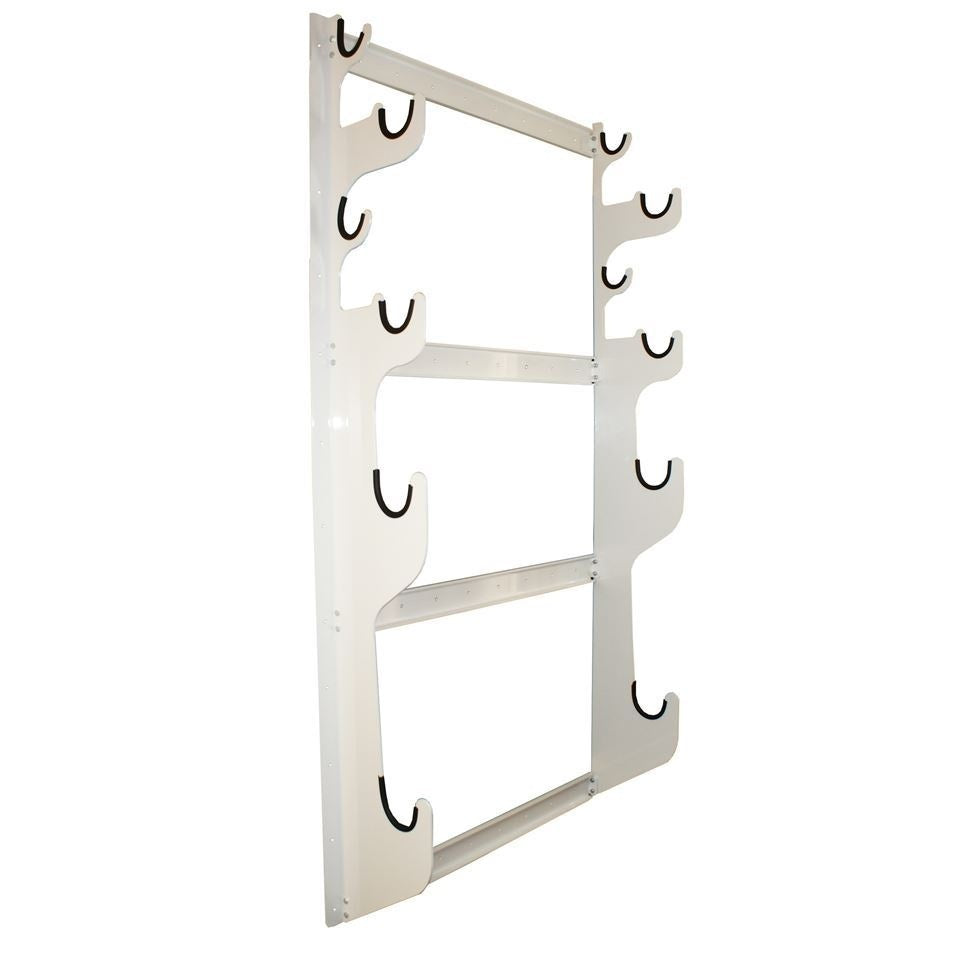HEPFNER RACING PRODUCTS Axle Rack - 2 Full Sets Powder Coat - White Tools Storage/Organizers main image