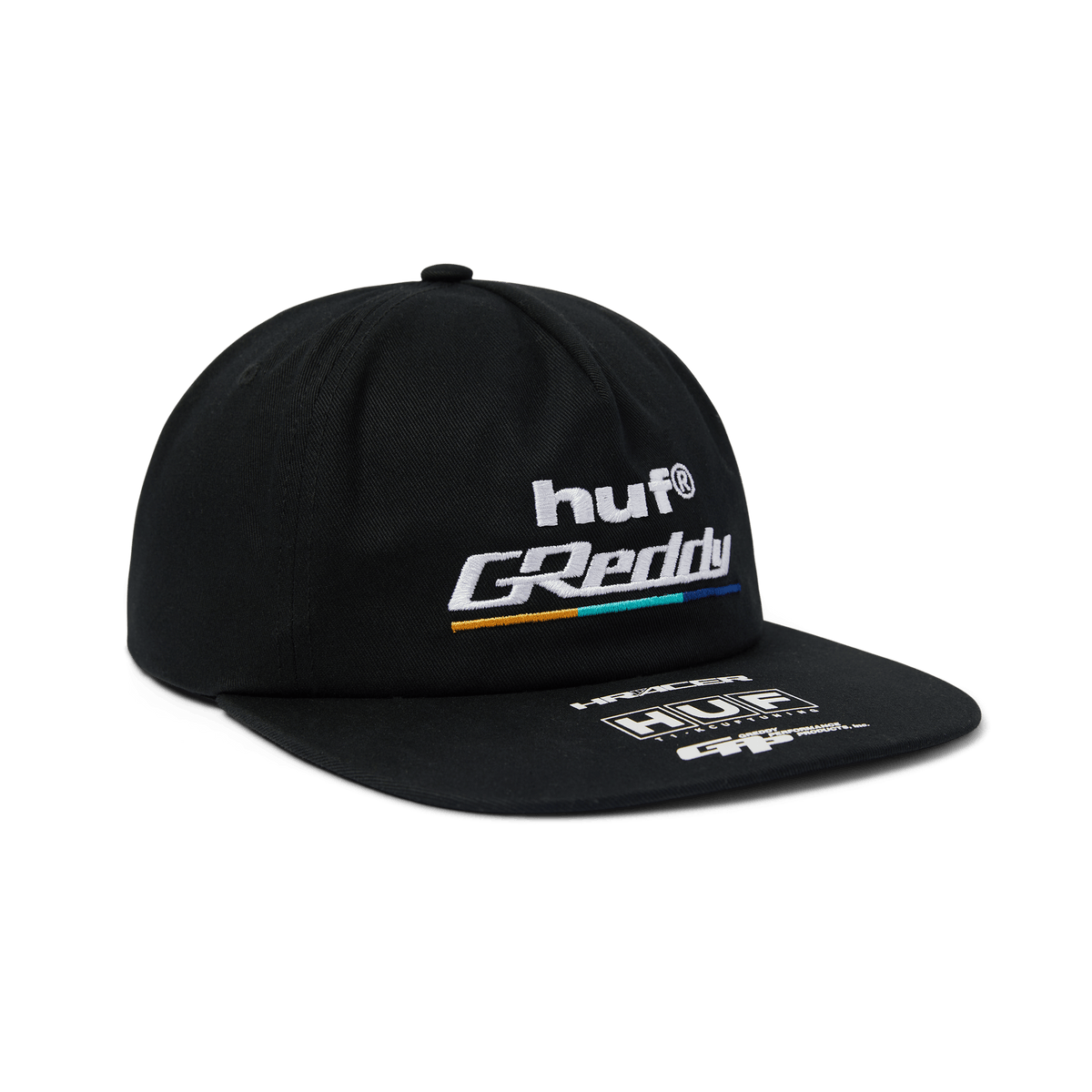 GReddy HUF x GReddy Formula Snapback Hat - Black