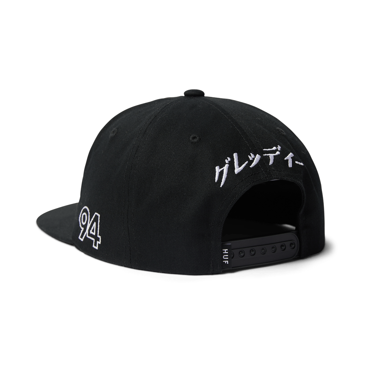 GReddy HUF x GReddy Formula Snapback Hat - Black