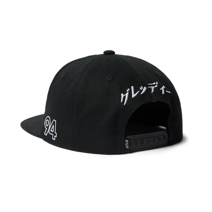 GReddy HUF x GReddy Formula Snapback Hat - Black