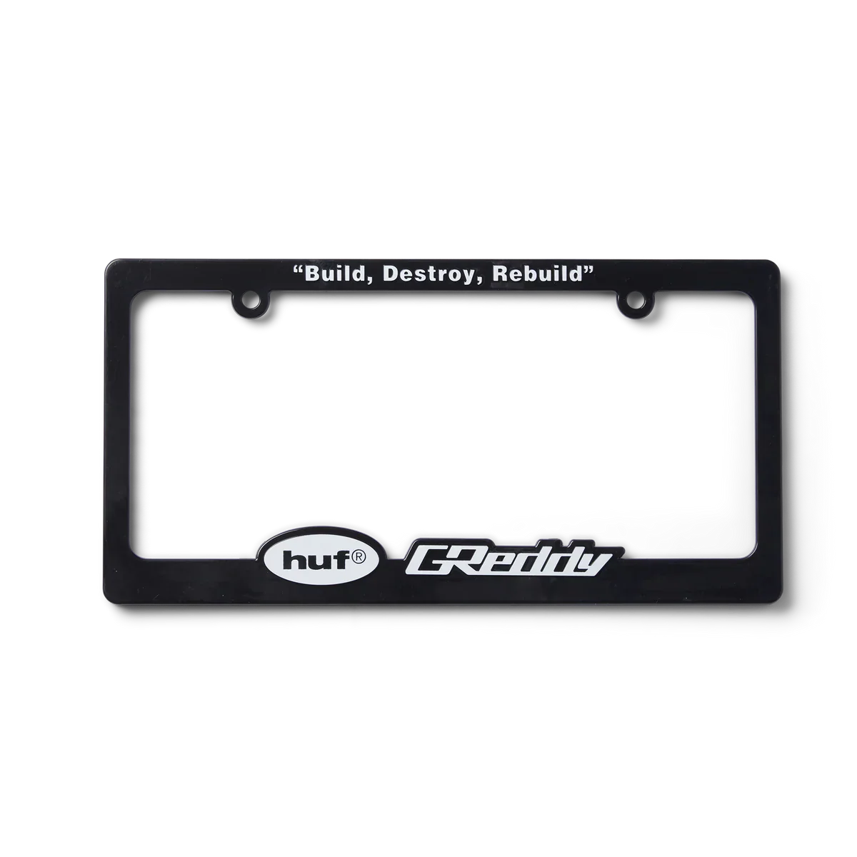 GReddy HUF x GReddy License Plate Frame