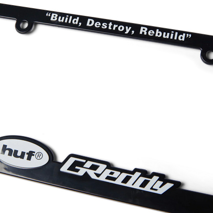 GReddy HUF x GReddy License Plate Frame