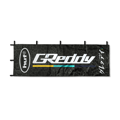 GReddy HUF x GReddy Nobori Flag - Black