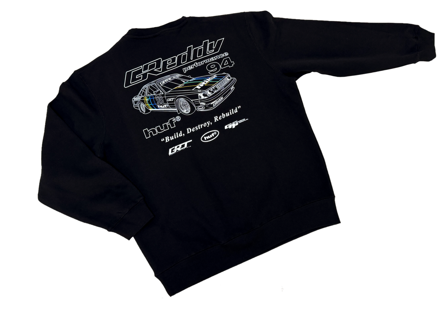 GReddy HUF x GReddy Retro Mod Crewneck Sweatshirt