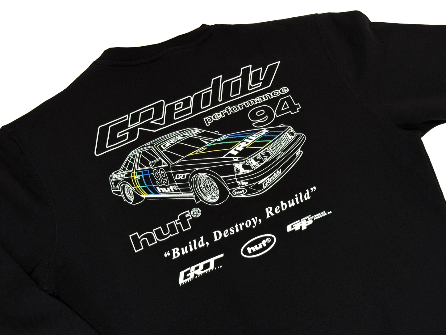GReddy HUF x GReddy Retro Mod Crewneck Sweatshirt