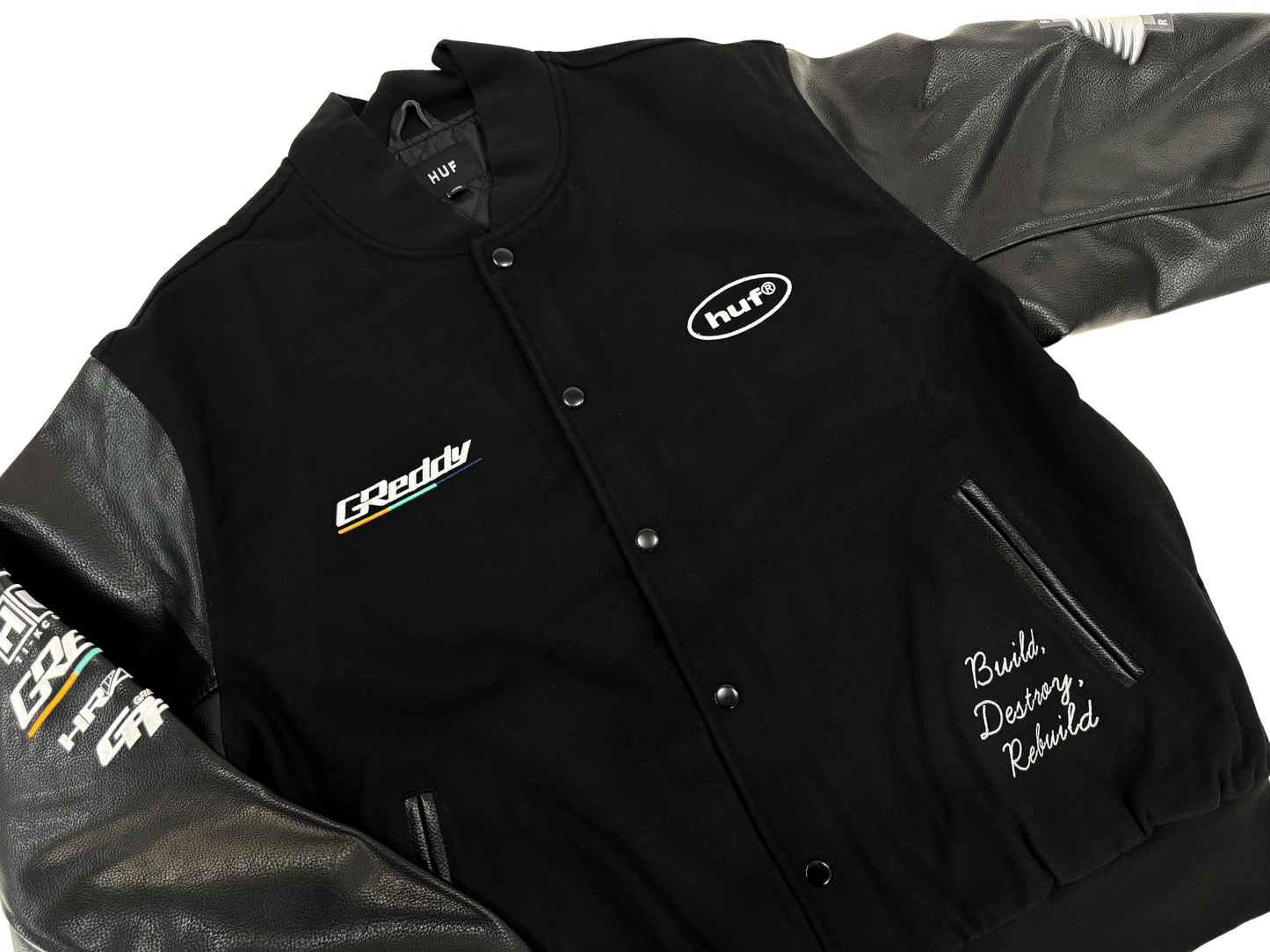 GReddy HUF x GReddy Varsity Jacket
