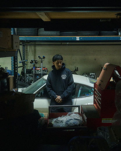 GReddy HUF x GReddy Tow Pullover Hood - Black
