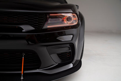 APR Dodge Charger Widebody Carbon Fiber Front Wind Splitter 2020 - 2023
