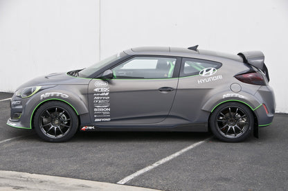 ARK 2012-2017 Hyundai Veloster C-FX Fiberglass Rear Wide Over Fenders