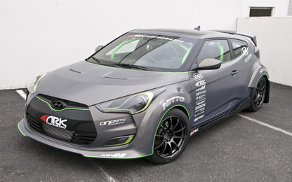 ARK 2012-2017 Hyundai Veloster C-FX Fiberglass Rear Wide Over Fenders