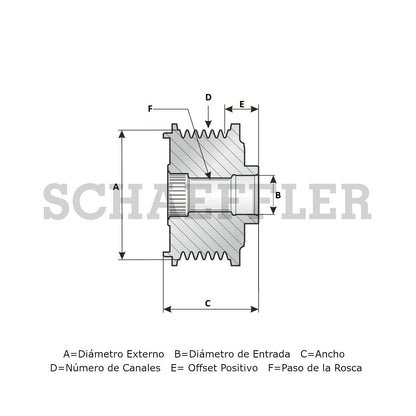 INA US Vehicle Part EA0065