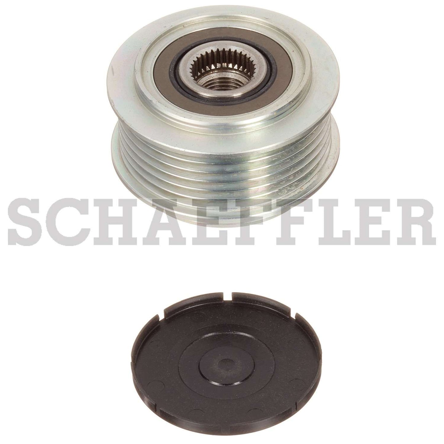 INA US Alternator Decoupler Pulley  top view frsport EA0130