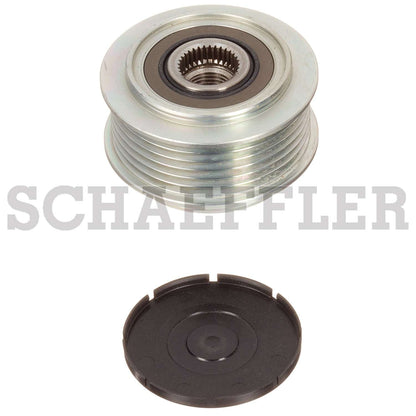 INA US Alternator Decoupler Pulley  top view frsport EA0130
