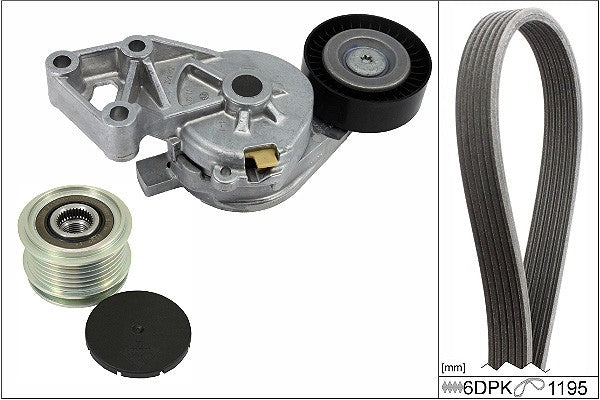INA US Accessory Drive Belt Kit FB04652K