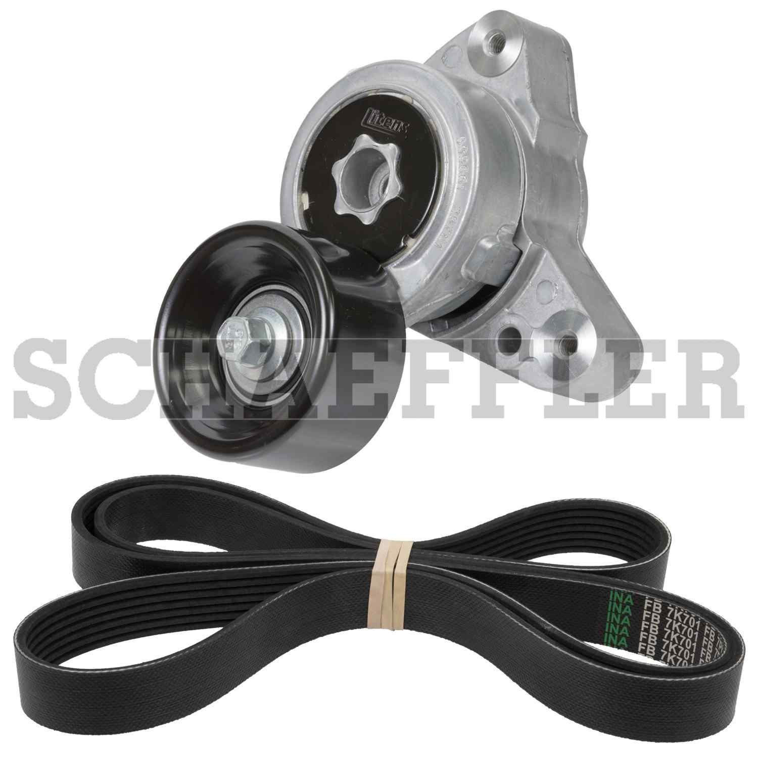 INA US Accessory Drive Belt Kit  top view frsport FB3019K