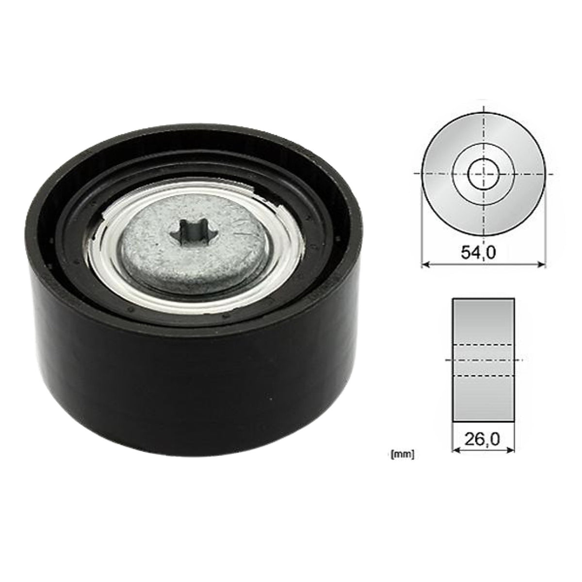 INA US Accessory Drive Belt Idler Pulley FP06721