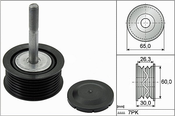 INA US Accessory Drive Belt Idler Pulley FP07931